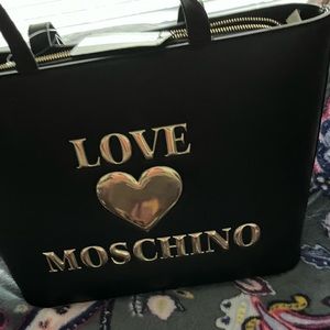 Moschino Black tote bag Med.